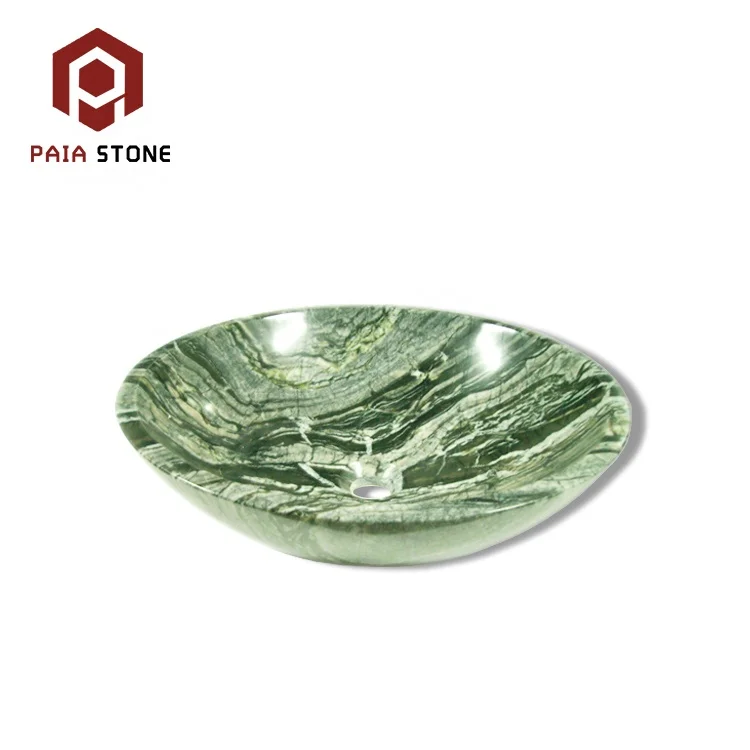product stone wash basin round sink marble stone modern bathroom natural graphic design customized for indoor oval 2 years single hole-4