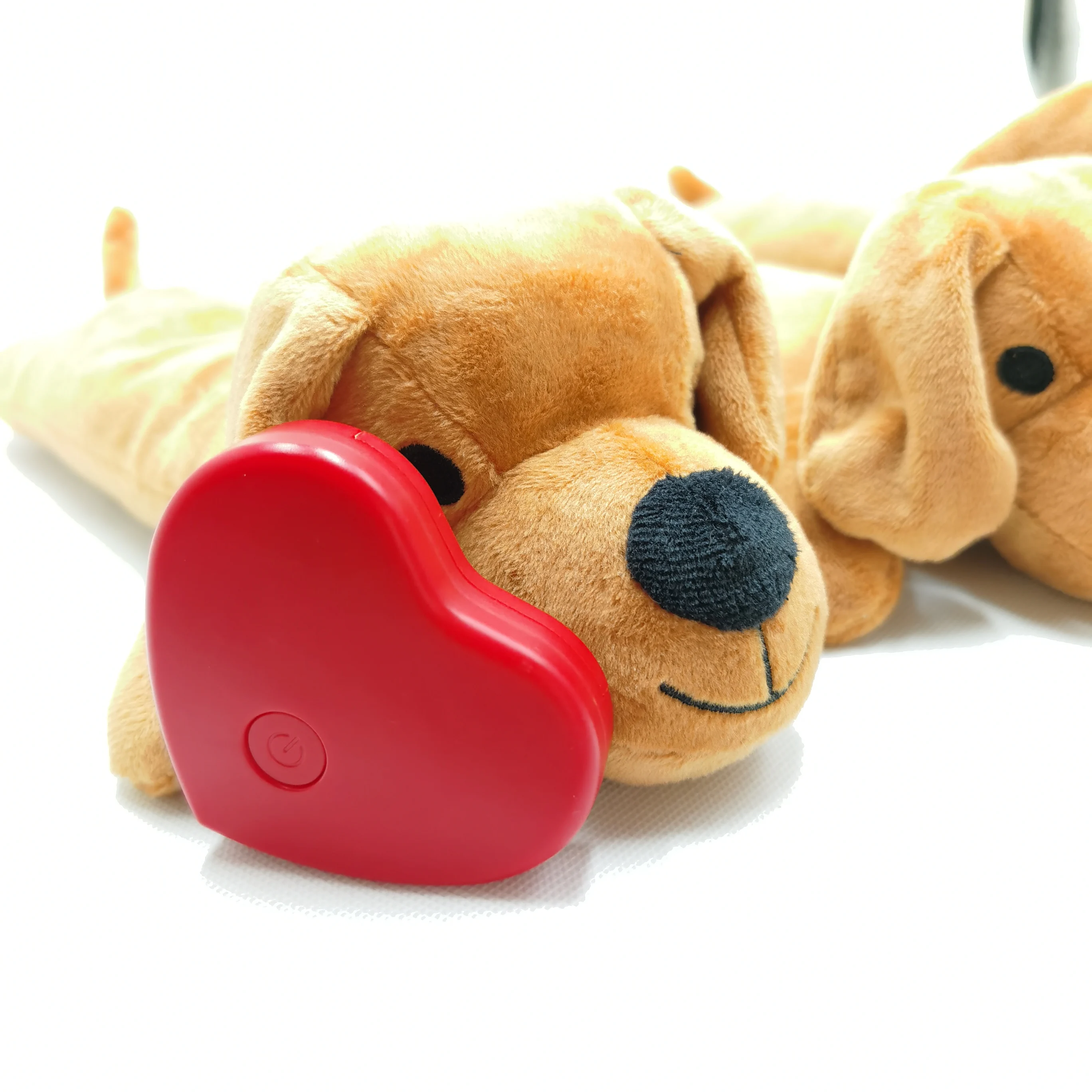 Pet Fit For Life Heartbeat Dog Toy with Heat for Calming Anxiety - Puppy  Sleep Aid with USB Rechargeable Heart Beat Simulator and Reusable