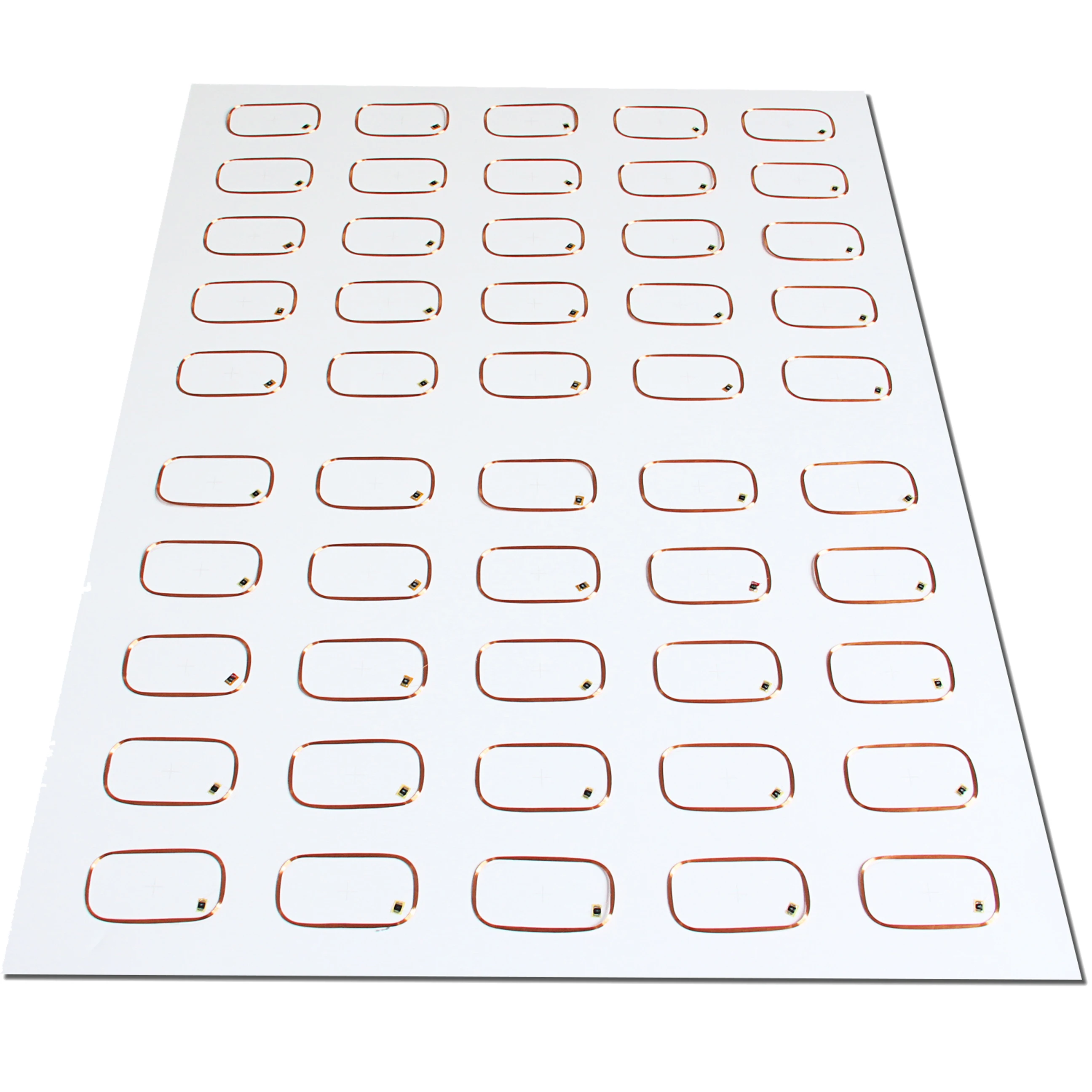 IOT Industry 13.56Mhz MIFARE A4 NFC tag inlay sheet with customization from China SUNLANRFID