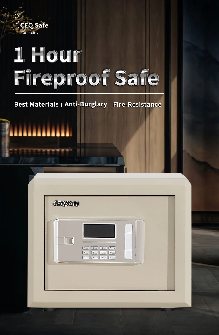 CEQSAFE Vdma Use Ammo Key Cabinet High Security Drawer Fire Resistance Storage Safety Anti-fire and Resistant Fireproof Box Safe supplier