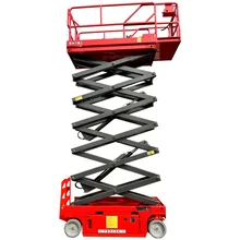 Mobile hydraulic battery lifting platform, electric hydraulic automatic scissor lift