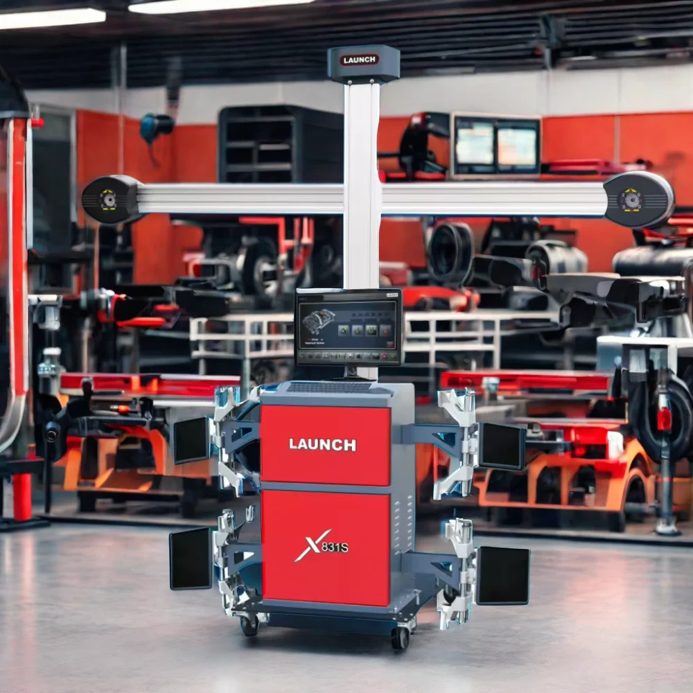 LAUNCH X831S+ 3D Wheel Aligner - Precision & Multi-language