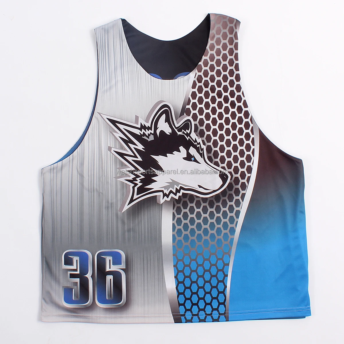 Custom Box Sublimation Womens Lacrosse Uniform Mesh Jerseys Lacrosse Buy Womens Reversible
