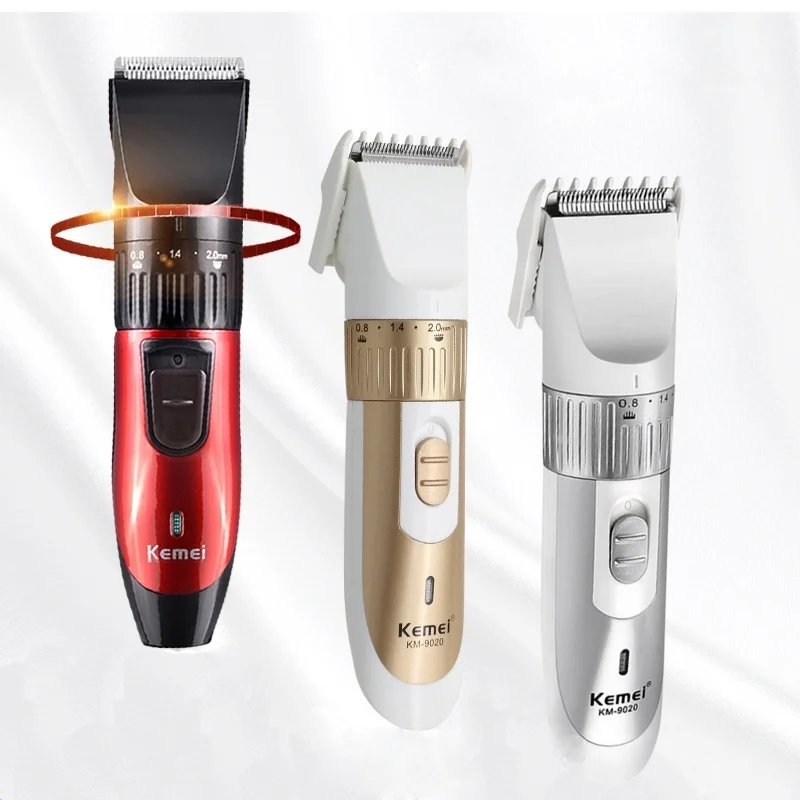 Машинка для стрижки волос Kemei электробритва перезаряжаемая машинка мужчин триммер бороды