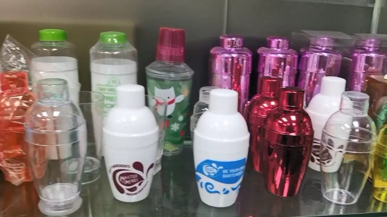 Plastic Cocktail Shaker With Measurements Bar Accessories Cocktail
