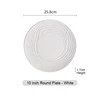 10'' Round White