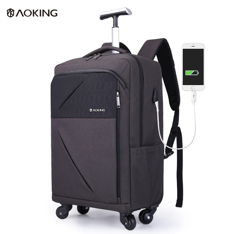 aoking black backpack