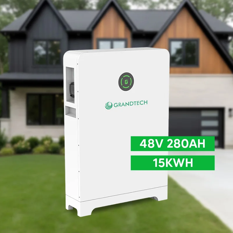 Powerwall 5KWh 10KWh 15KWh Wall Mounted Solar Energy Storage System 48V 51.2V 280ah 300Ah Lithium Battery CAN Stackable Design