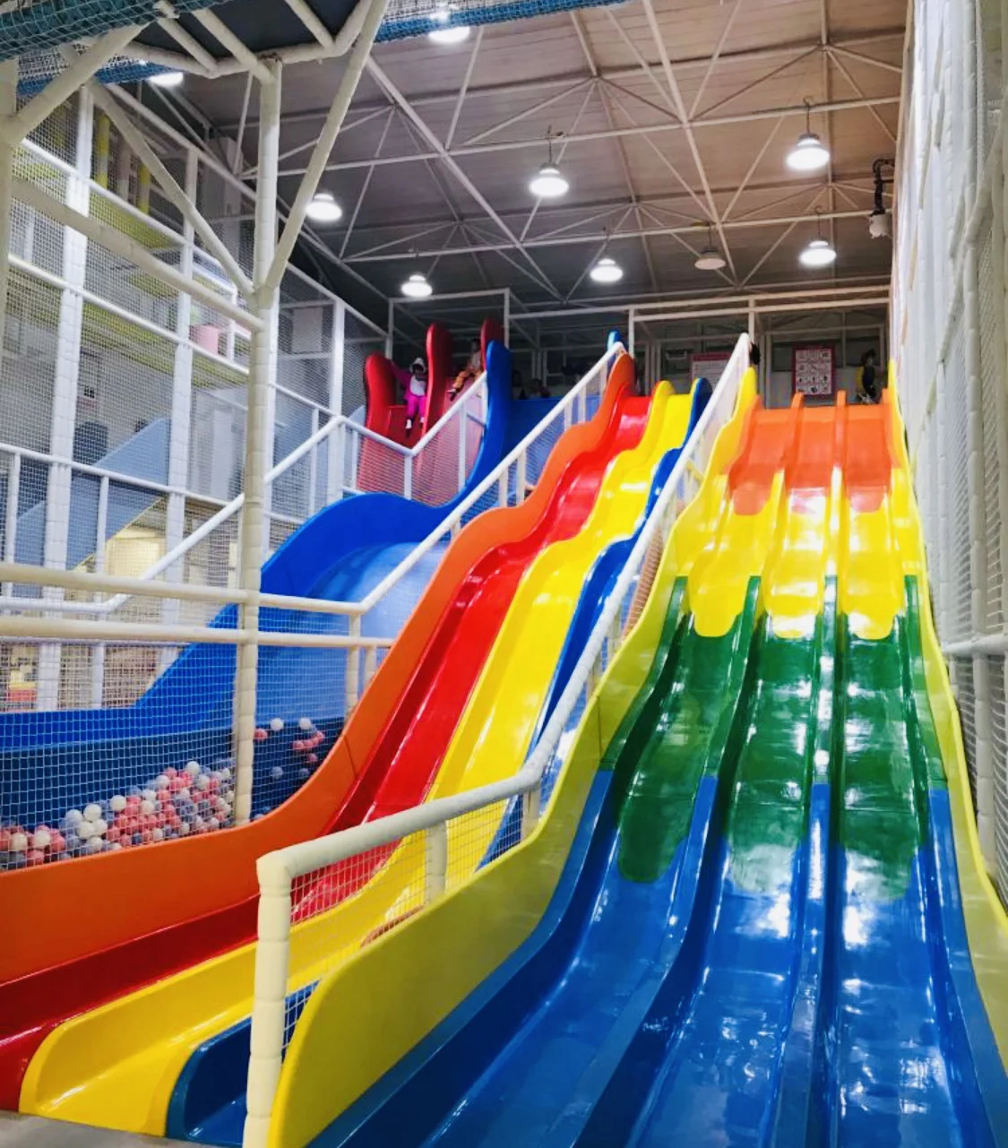 Kids Games Indoor Soft Playground Volcano Slide Soft Play Area Indoor
