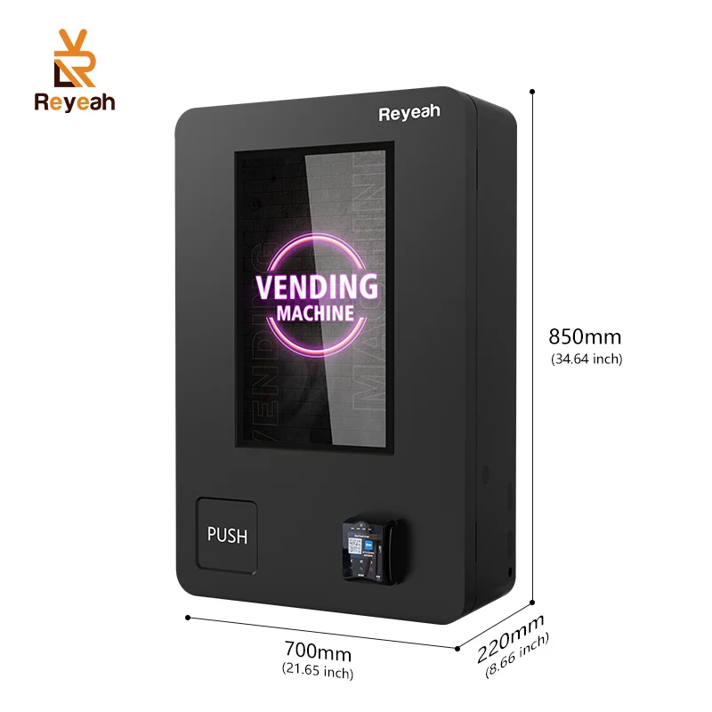 Factory Price Custom Mini Wall Mounted Vending Good Quality Medicine Vending Machines Coin Accepted Machine for Retail Items