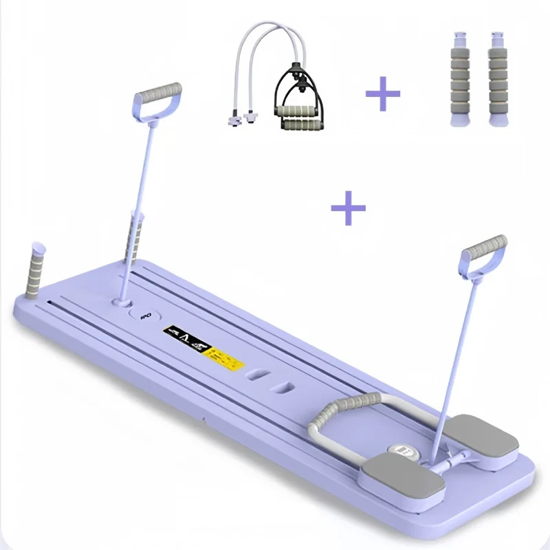 2024 Home Fitness Multi-Purpose 5 in 1 Pilates Sliding Board Foldable Pilates Reformer Board for Home Use