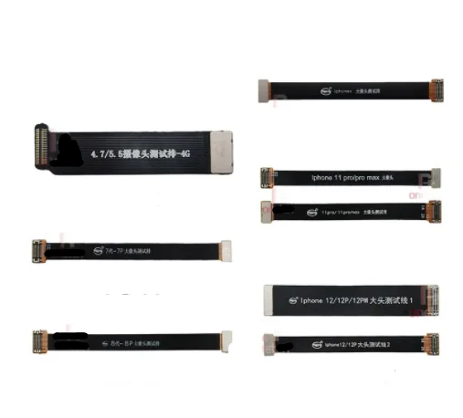 Rear Front Back Small Camera Tester Extension Extend Flex Cable for Iphone X Xs  Xs Max 11 12 12 13 14 Pro Max  6 6s 7 8 8 Plus