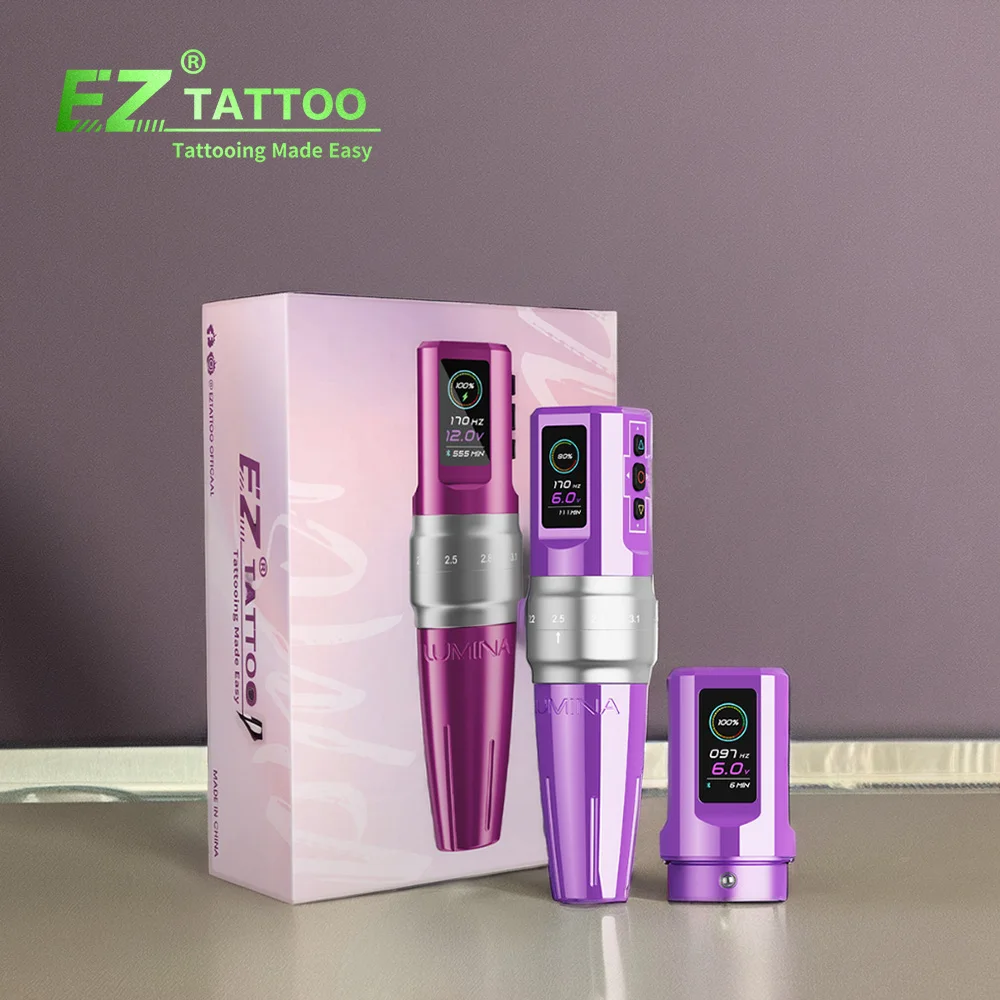 EZ Tattoo P3 Pro Lumina - Stepless Adjustable Stroke Pen