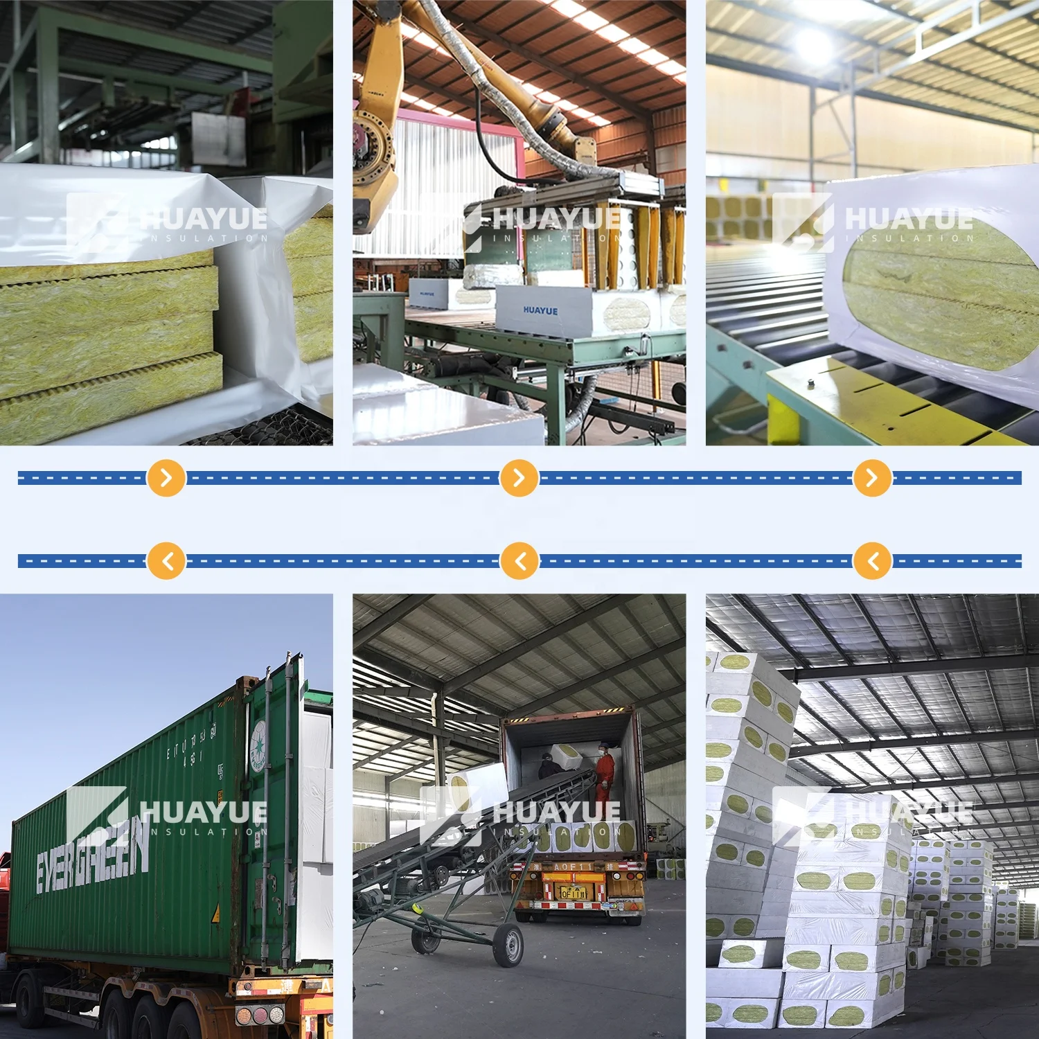 Modern Roofing Insulation Material Waterproof Board 150mm Basalt Rock Wool Sound Absorbing Thermal Insulation