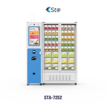 China Factory Custom Sweet Latest Fresh Cutting Flower Vending Machine