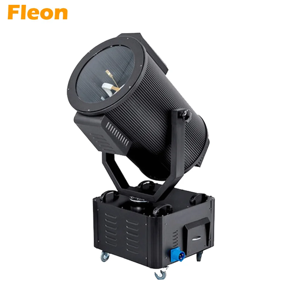 Outdoor 10KW Waterproof Search Light Projector with Xenon Lamp for Building Park or Architecture Sky Light