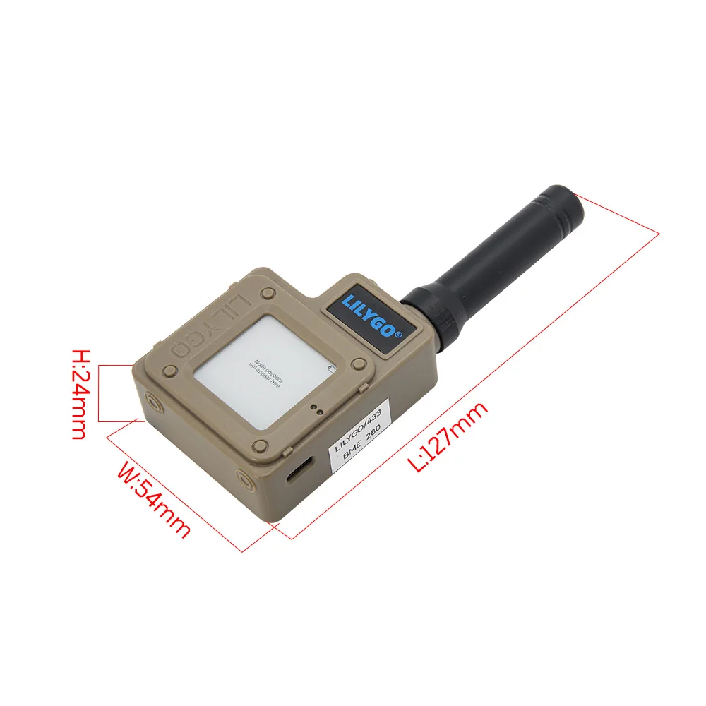 LILYGO TTGO T-Echo NRF52840 LoRa Module with GPS & BME280 Sensor