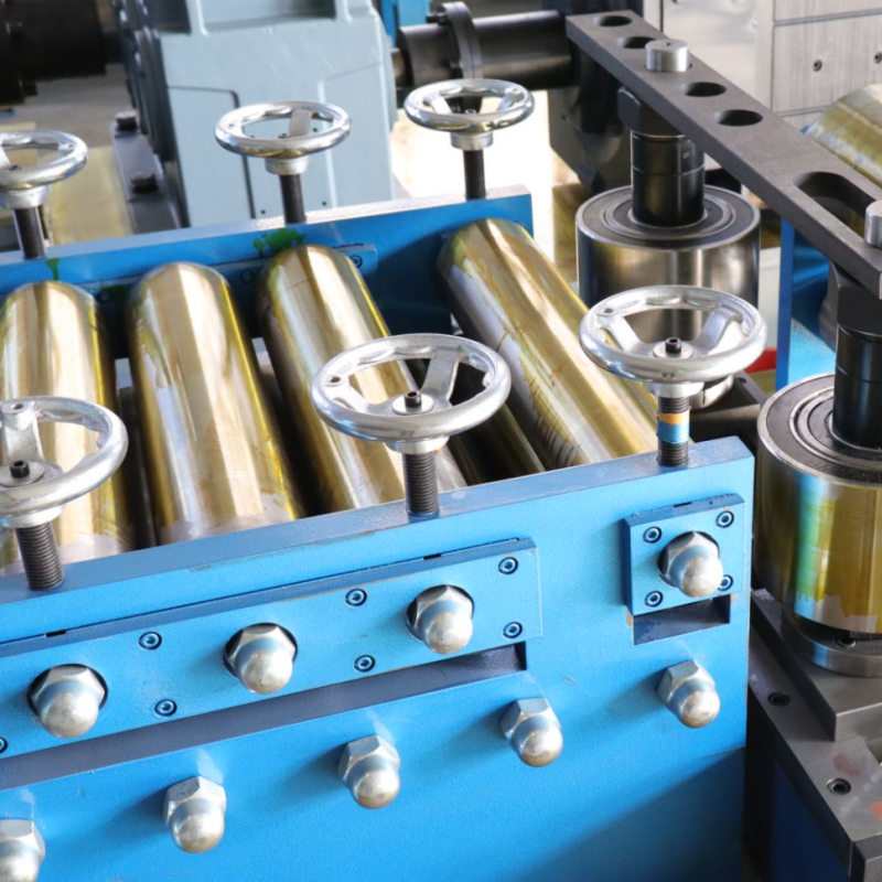 Automatic High Frequency Carbon Steel Galvanized Making Machine 32-102mm ERW Welded Tube Mill Line Square Tube Roller Forming
