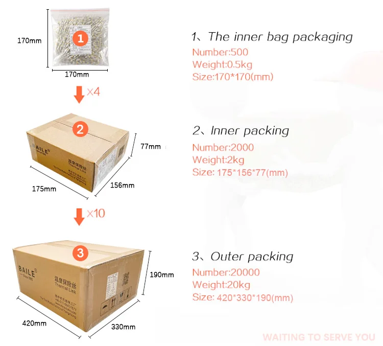 Baile Ry130-2 130c Degree Celsius Tf 130 10a 250v Temperature Thermal ...