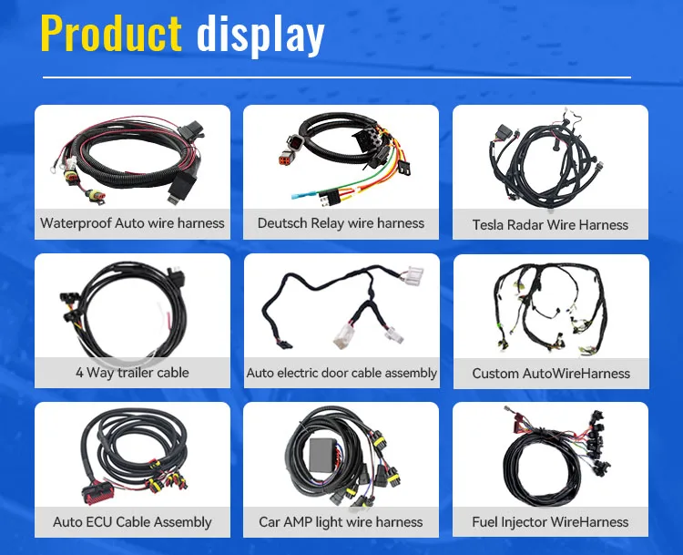 Customized Auto Electrical Wiring Harness Loom Cable Assembly - Buy