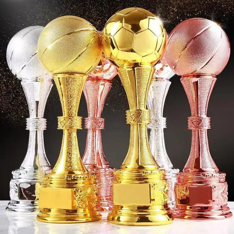 product wholesale professional customize personal logo sports basketball football trophy cup resin trophy award-36