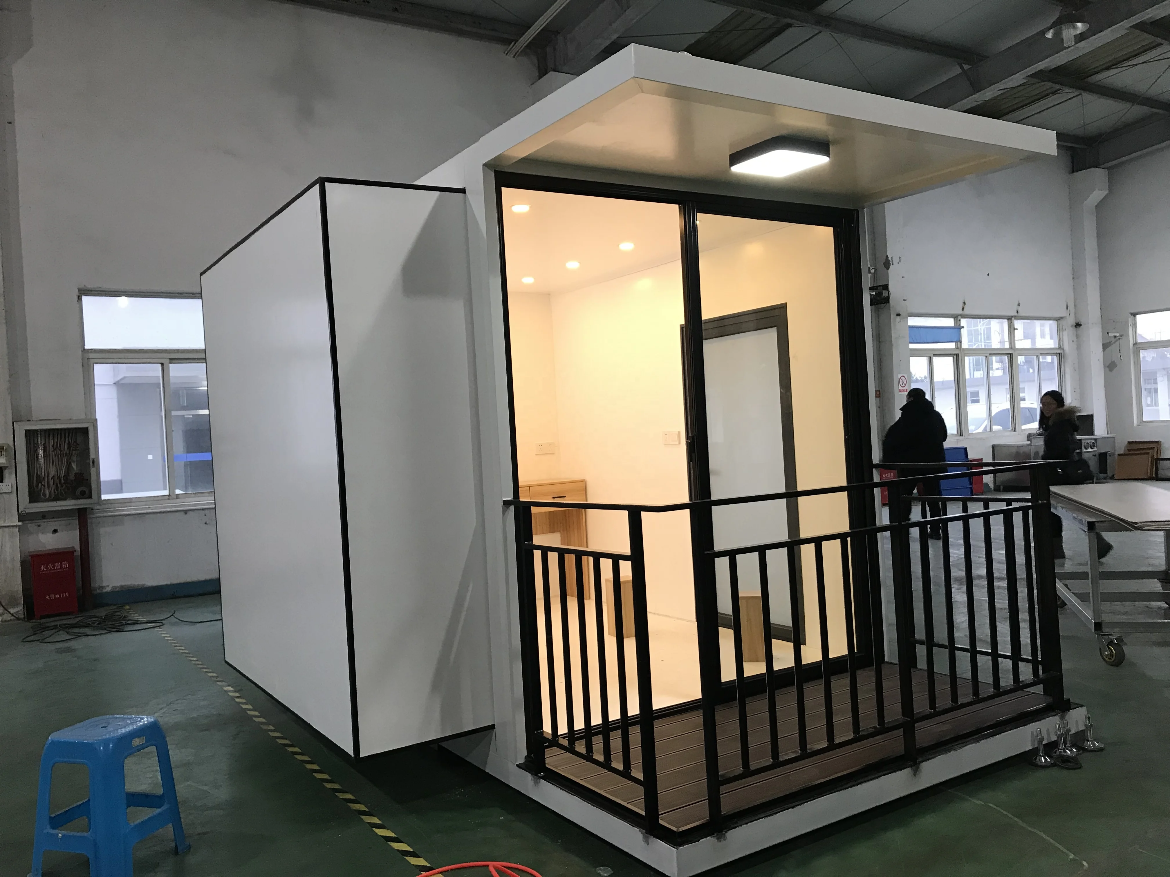 Hot Selling Good Quality Magic Box Movable Prefab Homes Modular 20ft 40ft Size Option Ready Made Tiny Homes