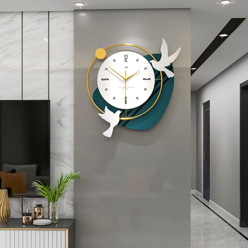 decoración modelos de reloj de pared para sala