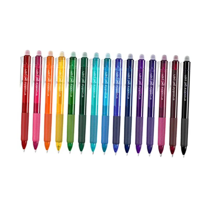 High Temperature Disappear Ink Refillable Custom Erasable Gel Ink Pen