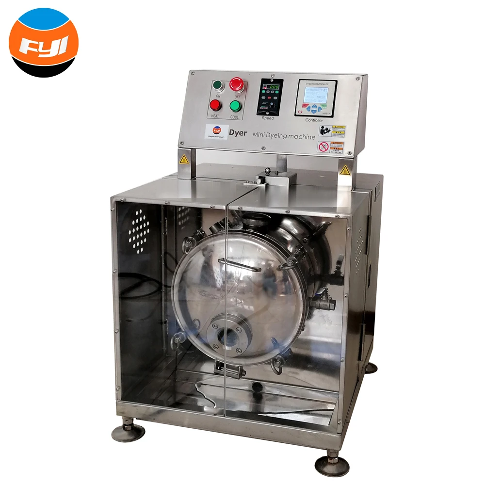 Textile Lab Dyeing Machine Manufacturer With Affordable Price Medium Batch Dyeing Machine ACCDYER-12L