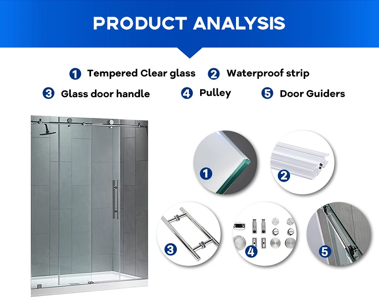 Bath Glass Sliding Shower Cabin Cubicle Door Bathroom Complete Enclosed Shower Room Buy