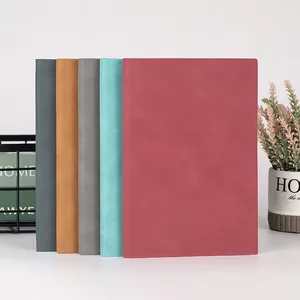 New Style Retro A5 Notebook Sheep Leather Imitation Cover High Color Value Sewing Binding For Journal Writing And Gift Giving