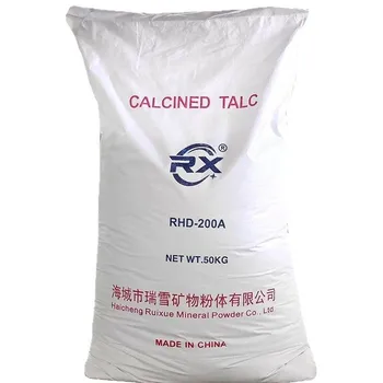 Liaoning Manufacturers' Calcined Talcum Powder Industrial Ceramic Raw Material White Mud for Ceramic Industry Application