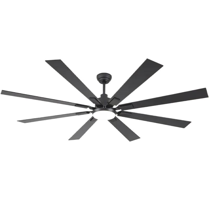 Popular Energy Saving 72 Inch Electric Ceiling Fan with LED Light Remote Control Outdoor Use Low Noise & Strong Wind