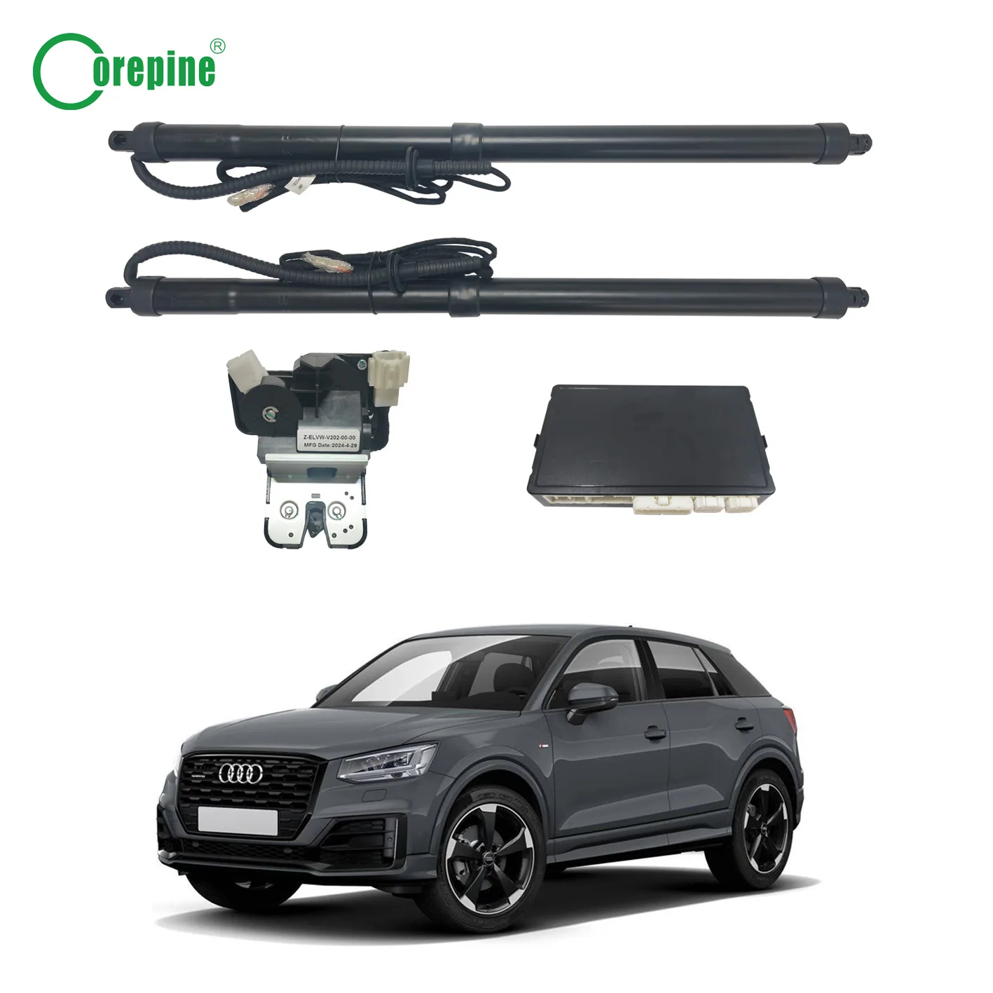 Corepine Smart Electric Power Automatic Car Tailgate Lift System Kit Body Parts for 2018-2022 Audi Q2L