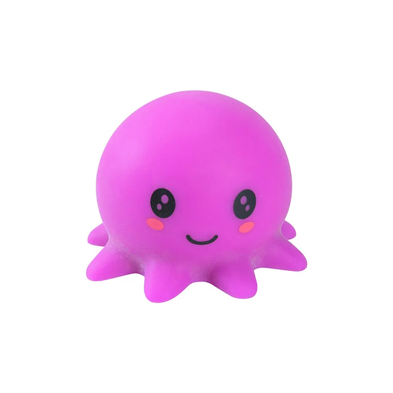 Kawaii Rubber Octopus Squishies Anima Squishy Toys Octopus Kids Anti ...