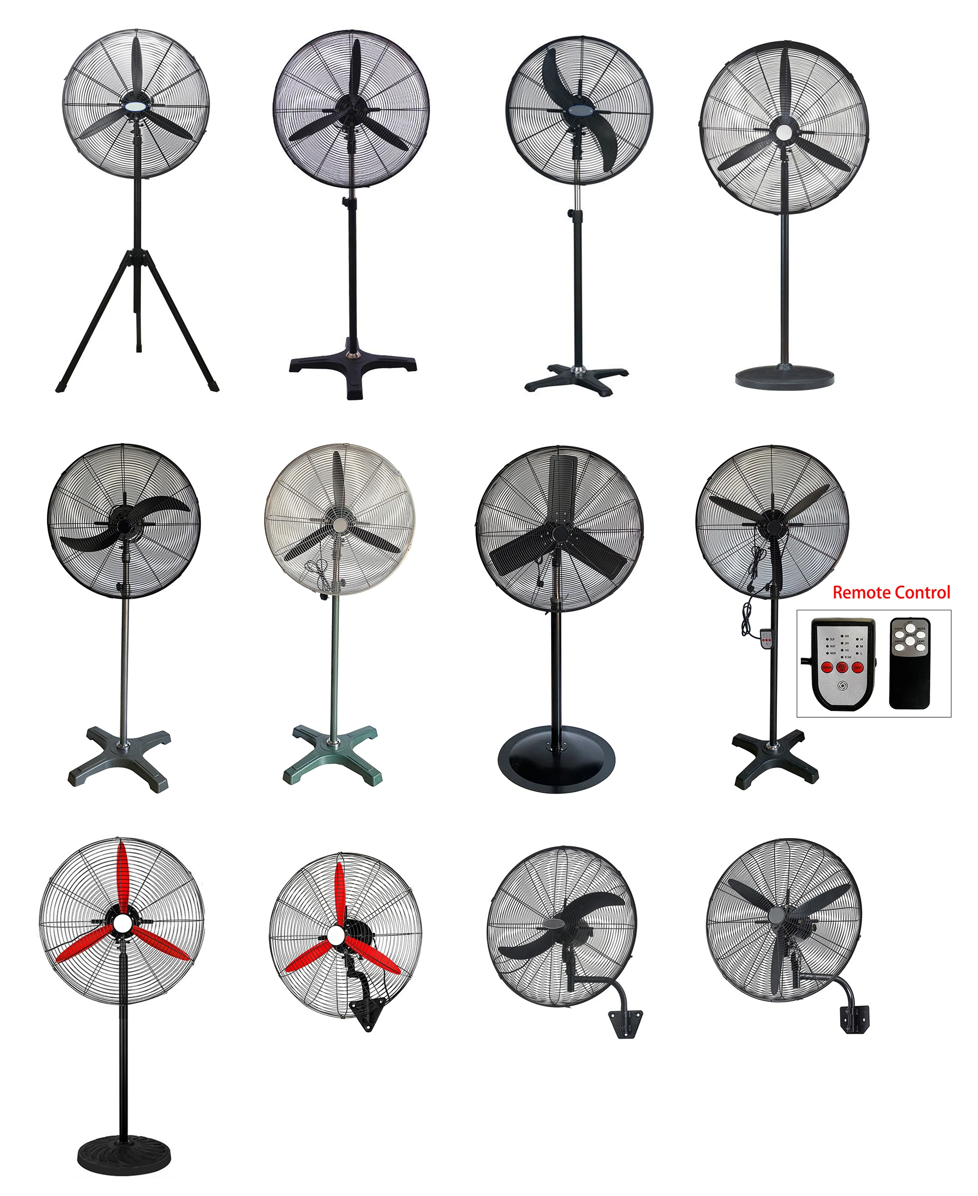 Mount Oscillating Fan, Wall, Electric Power - detail 14