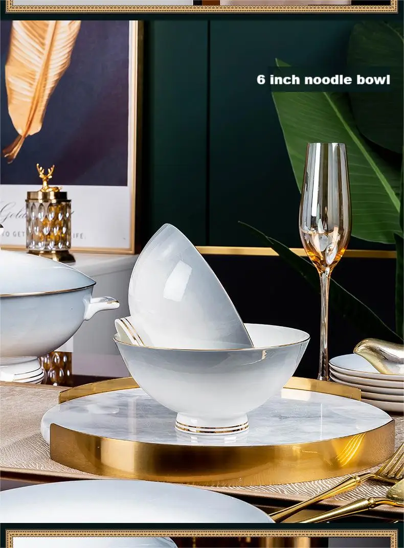 Classic Saudi Arabia Stoneware Dinner Set China Factory Rate For ...