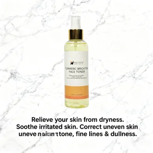 Professional Turmeric Toner with Based Brightening Skin Care Set