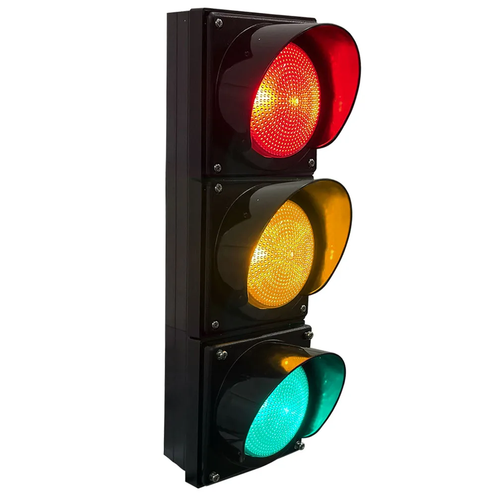 Fama Manufacturer 100mm High-power Red Yellow And Green Traffic Signal ...