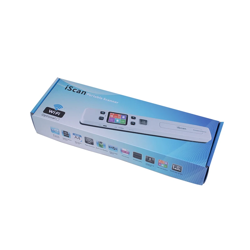 LED IScan Portable Handheld Scanner for Photos and Documents Mini USB Cable Book Scanner