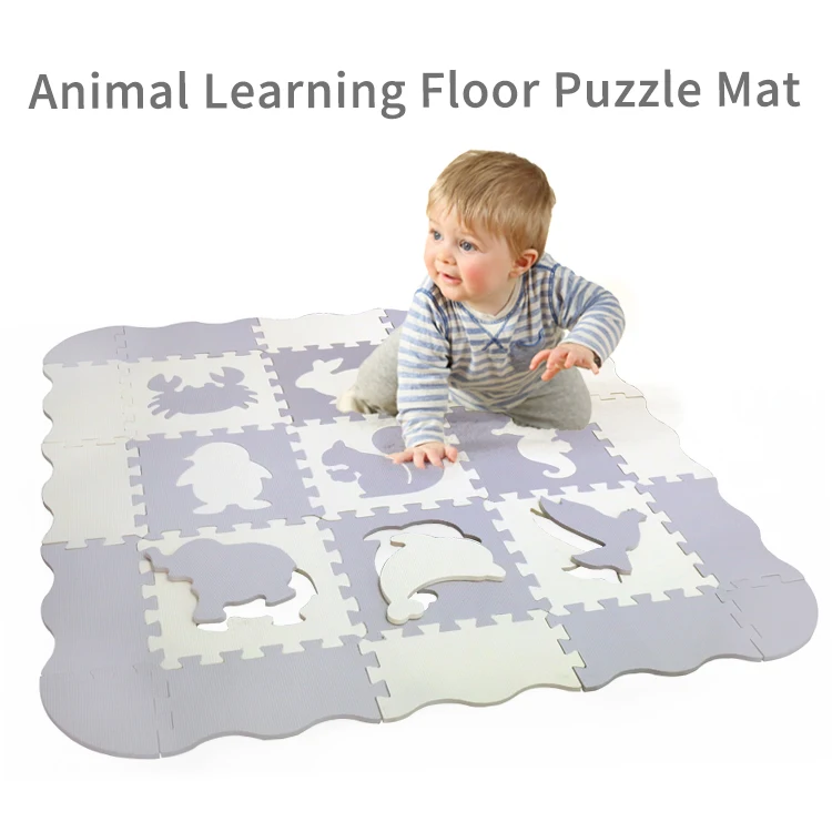 Kidewan EVA ползающий ковер блокирующая пена для напольной плитки детский коврик-головоломка настил игры из пенопласта коврик с формой подходящим милым животным