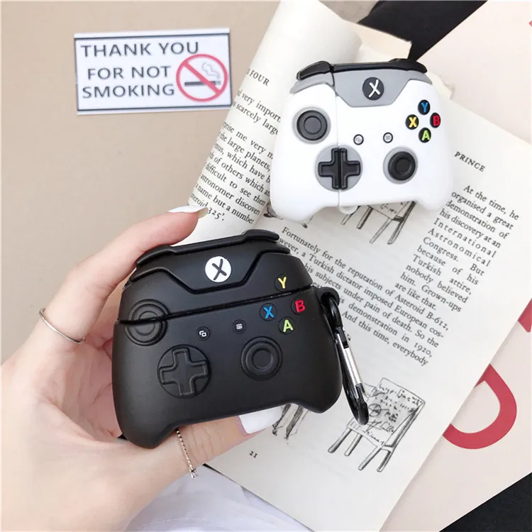 3D Switch Game Boy Console Controller Silicone Case Protective Cover Funda for Airpods 1 2 for Apple Airpods Pro 3 4