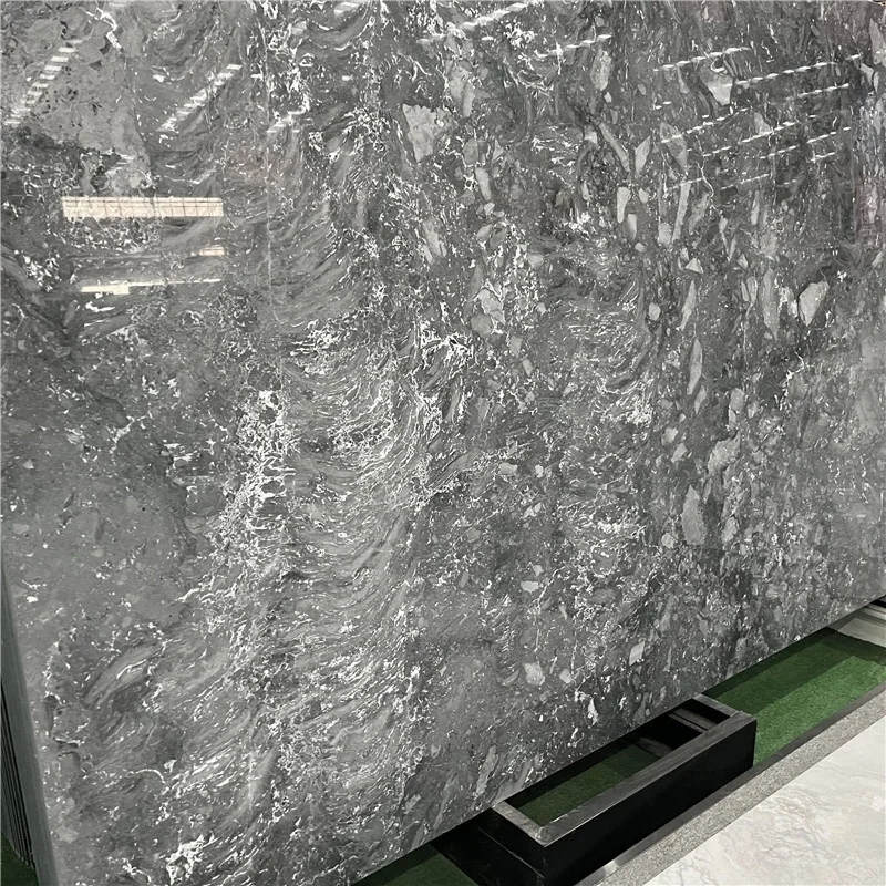 고품질 브라질 얼 그레이 대리석 슬래브 – 실내 바닥재, 벽면 타일 및 조리대용