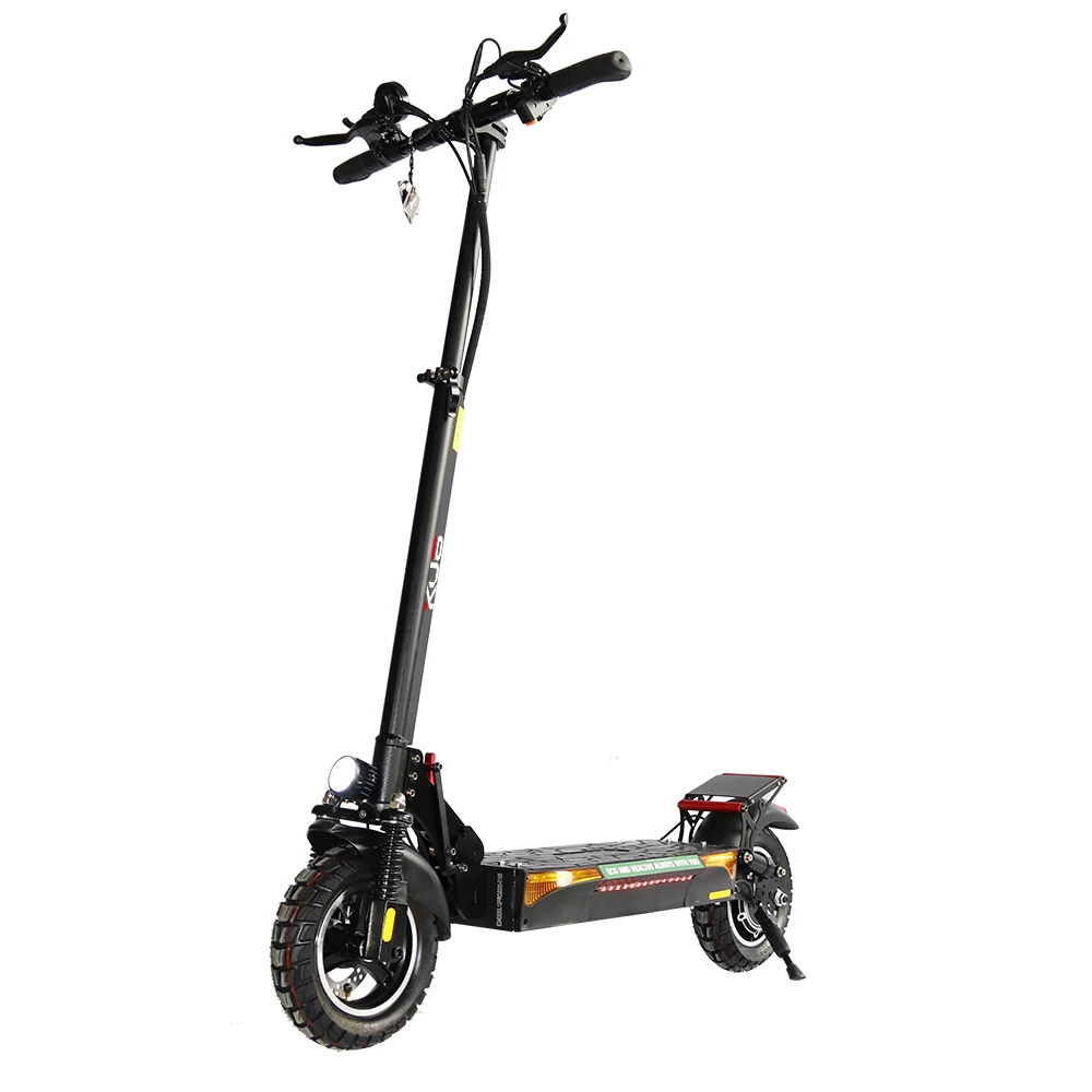 Foldable 48V 13Ah Electric Scooters Powerful for Adult 10 Inch Fat Wheel E-Scooter Drop Shipping EU US Fast Scooter Electric