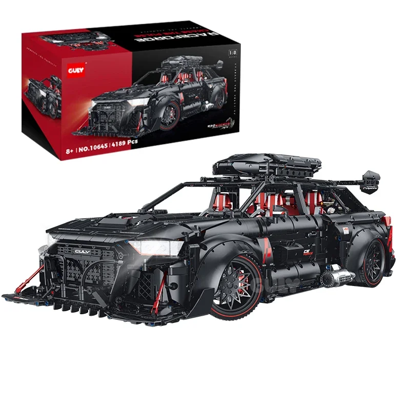 Guly 10645 MOC 1:8 Remote Control Sports Car RS6 Model Toy