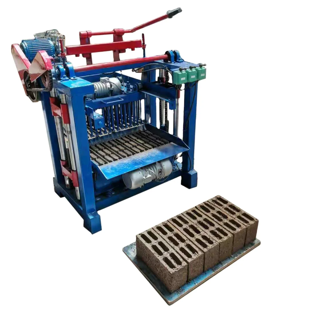 Automatic Lifting Brick Machine Cement with Sand Brick Machine Can Add Hopper Easy Operating Brick Machine