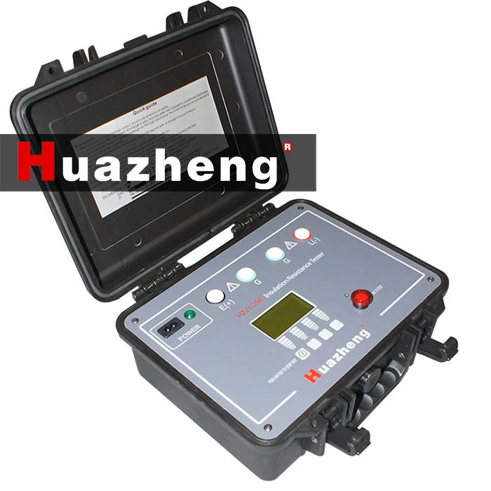 Huazheng Electric Insulation Resistance Analyzer Insulation Test Device 25kv Insulation Resistance Tester
