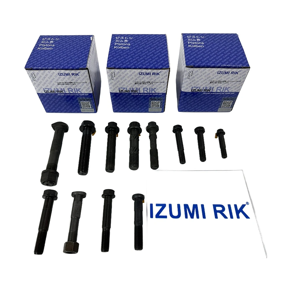 IZUMI RIK S6B3F-MTK Connecting Rod Bolt for Mitsubishi Industrial Machinery Engine Parts