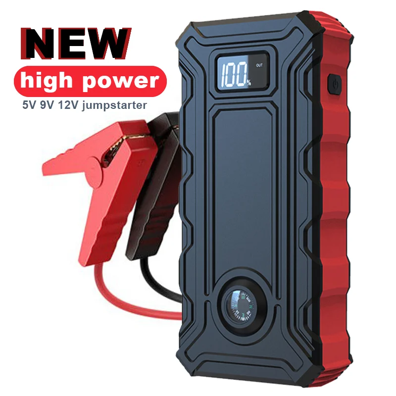 Car High Power Jump Starter 12v 25000mah 1000a Peak Current Car For 5