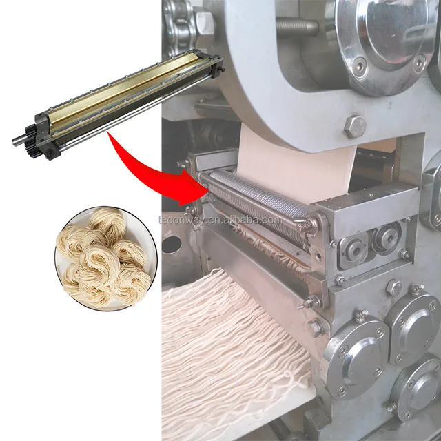 Custom Made Smooth Grooves Accurate Instant Ramen Noodle Knife for Commercial Fried Instant Noodles Machine Production